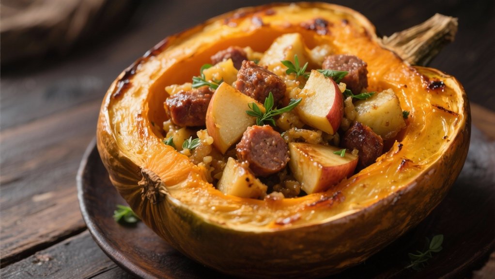 apple sausage stuffing recipe