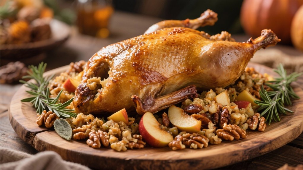 apple walnut bread stuffing