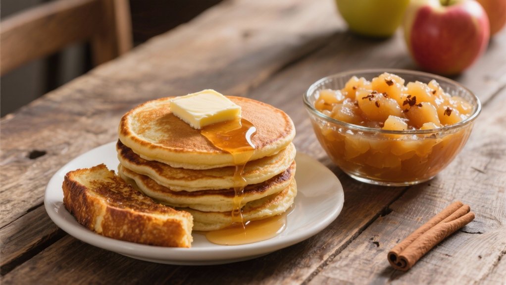 applesauce enhances breakfast flavors