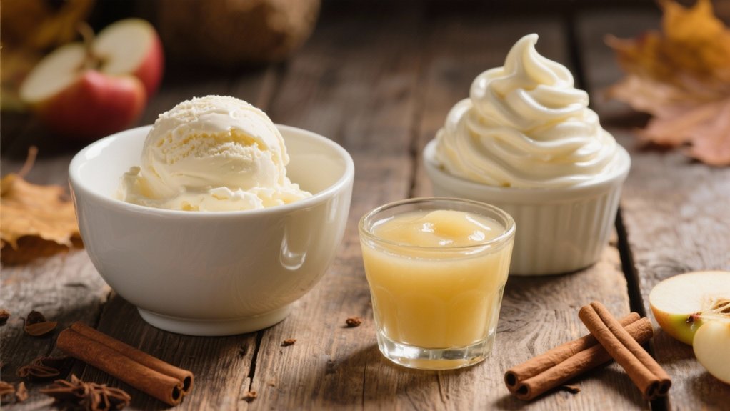 applesauce enhances frozen desserts