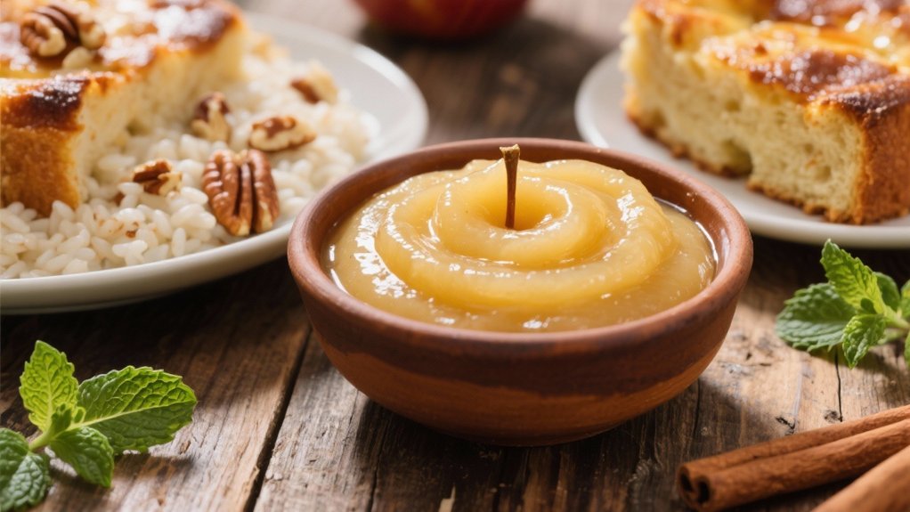 applesauce enhances pudding desserts