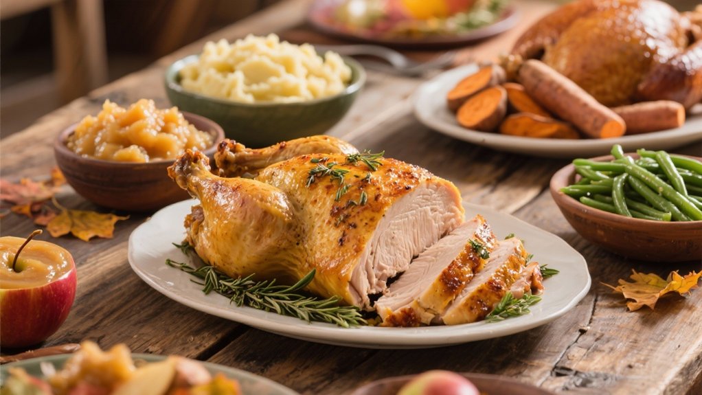 applesauce enhances roasted poultry