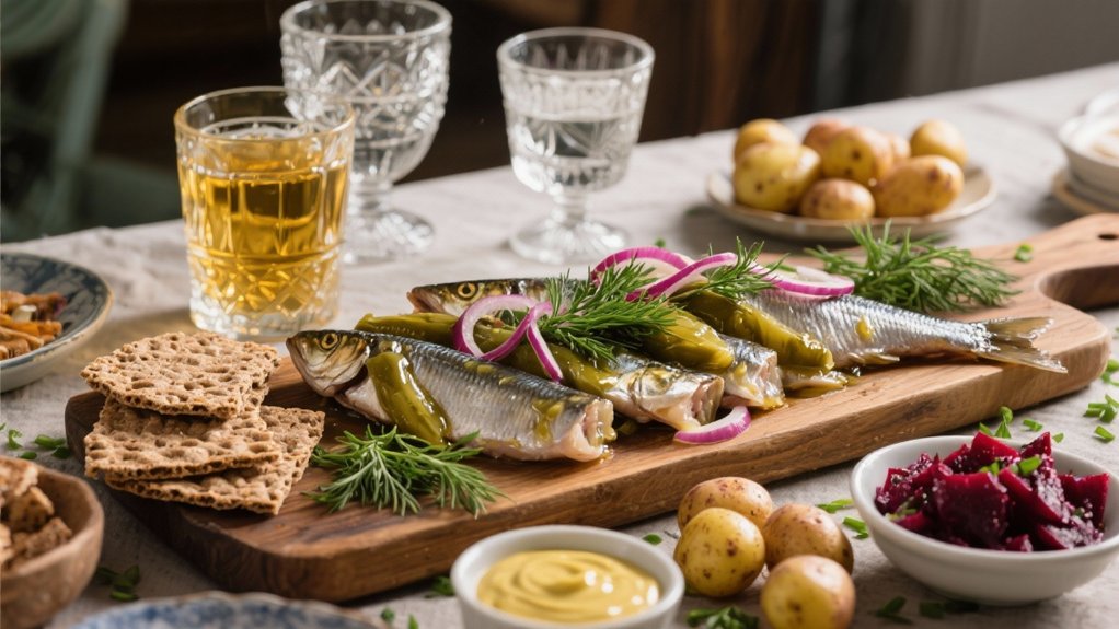 aquavit and schnapps pairing