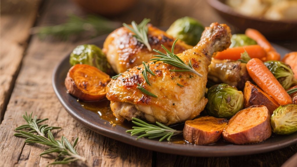 aromatic chicken and vegetables