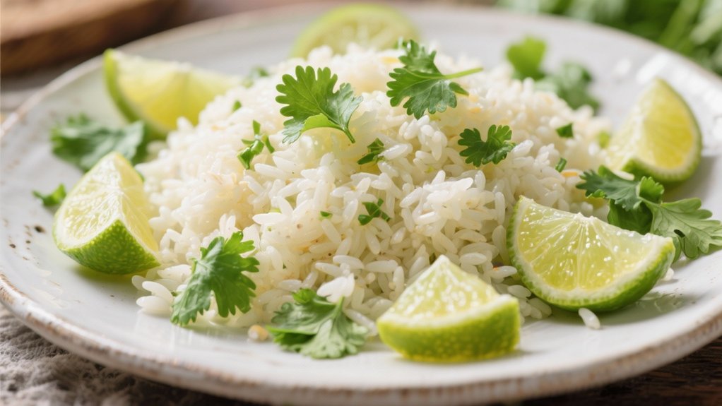aromatic cilantro lime rice