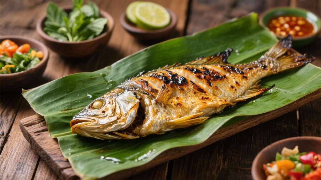 aromatic fish wrapped sustainably
