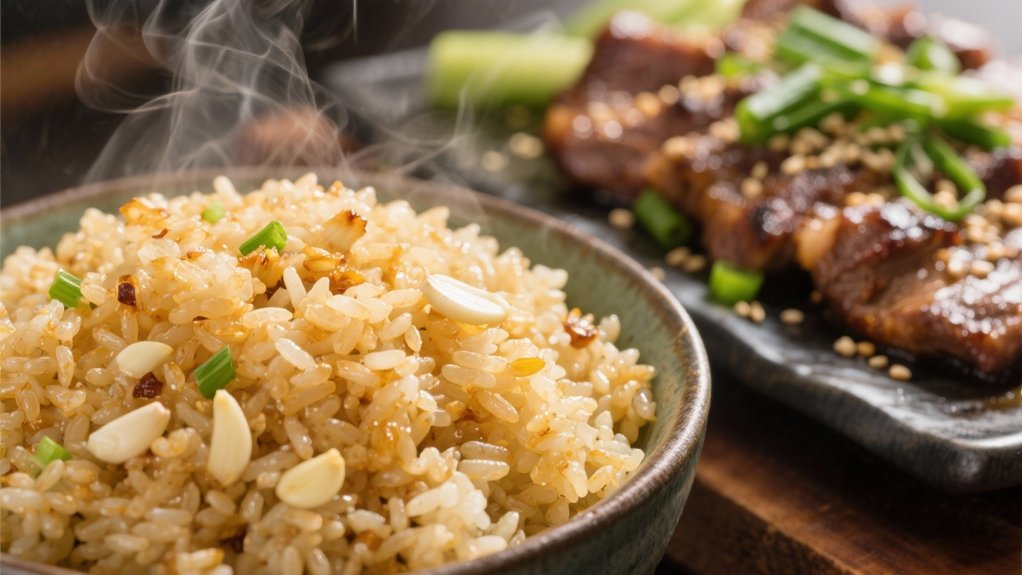 aromatic garlic fried rice