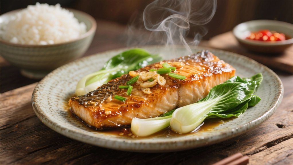 aromatic ginger scallion fish