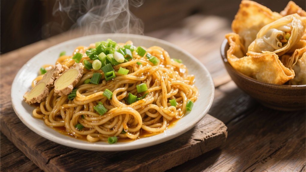 aromatic ginger scallion oil