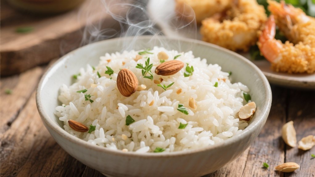 aromatic jasmine rice pilaf