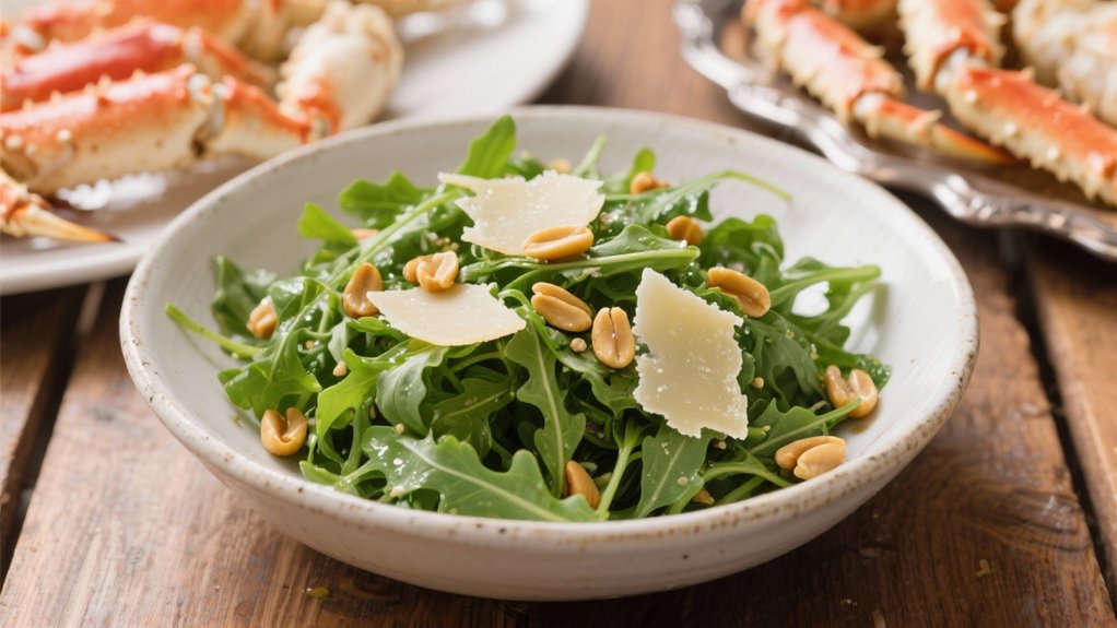 arugula parmesan pine nuts