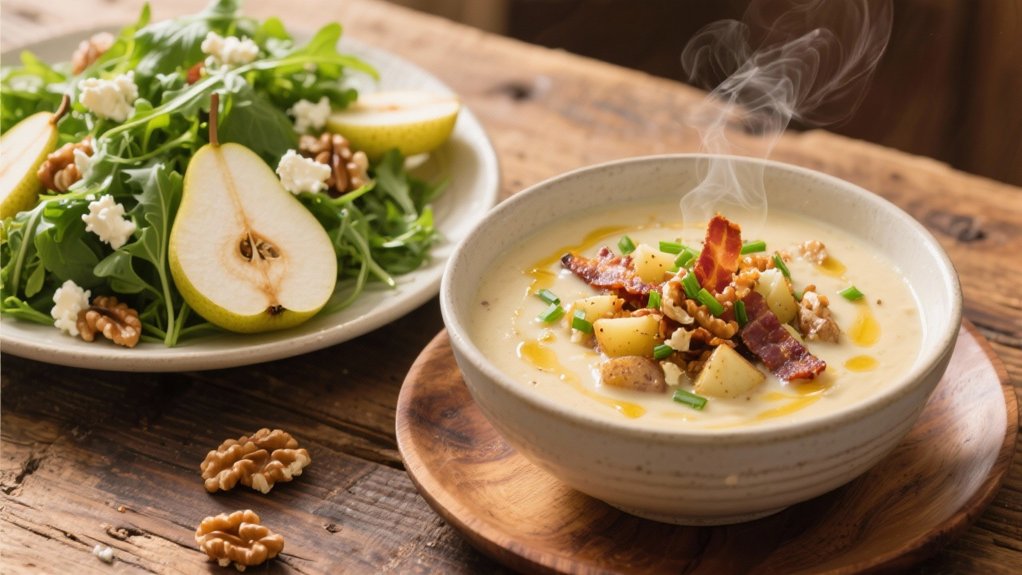 arugula pear salad perfection