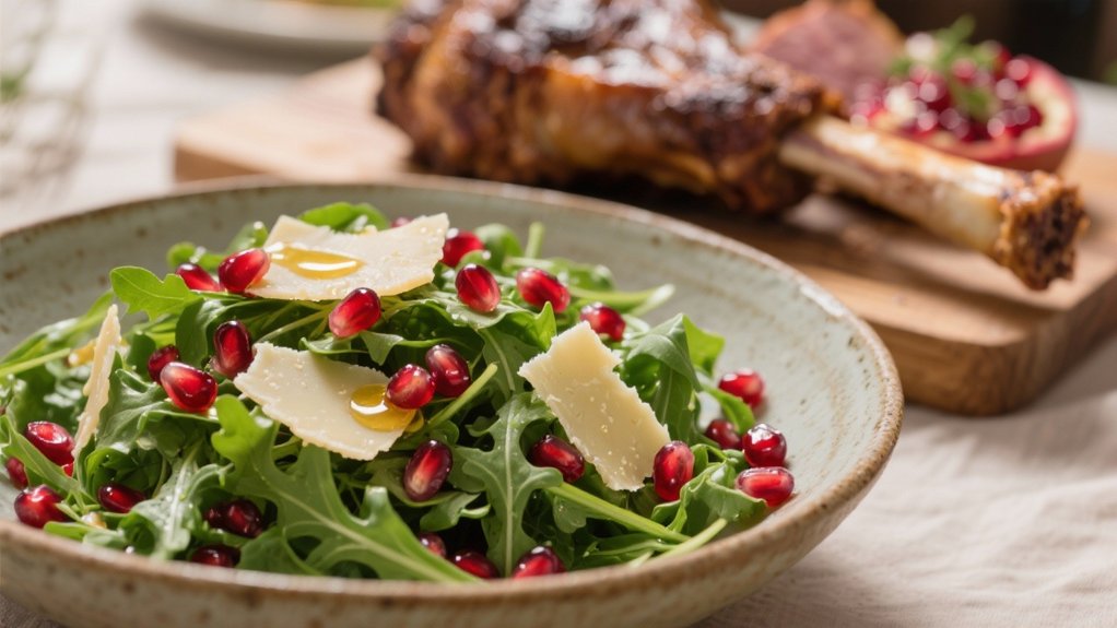 arugula pomegranate salad recipe