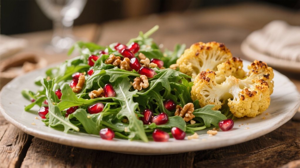 arugula pomegranate salad recipe