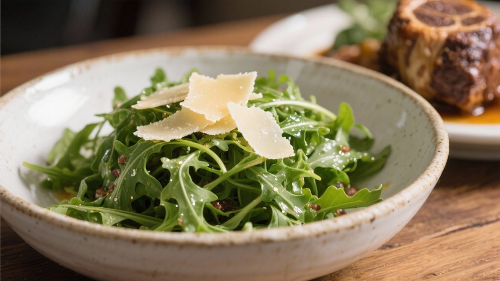 arugula salad with parmesan