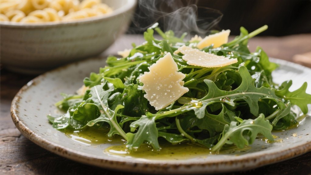 arugula salad with parmesan