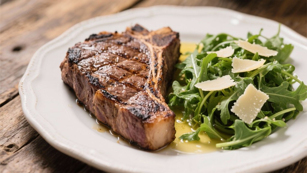 arugula salad with parmesan