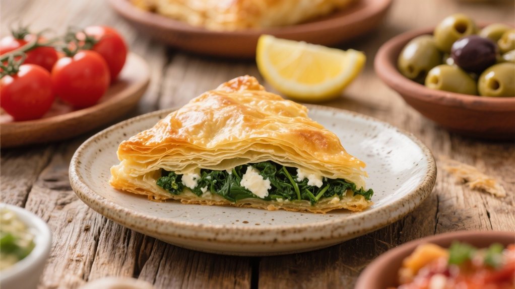 authentic greek spinach pie