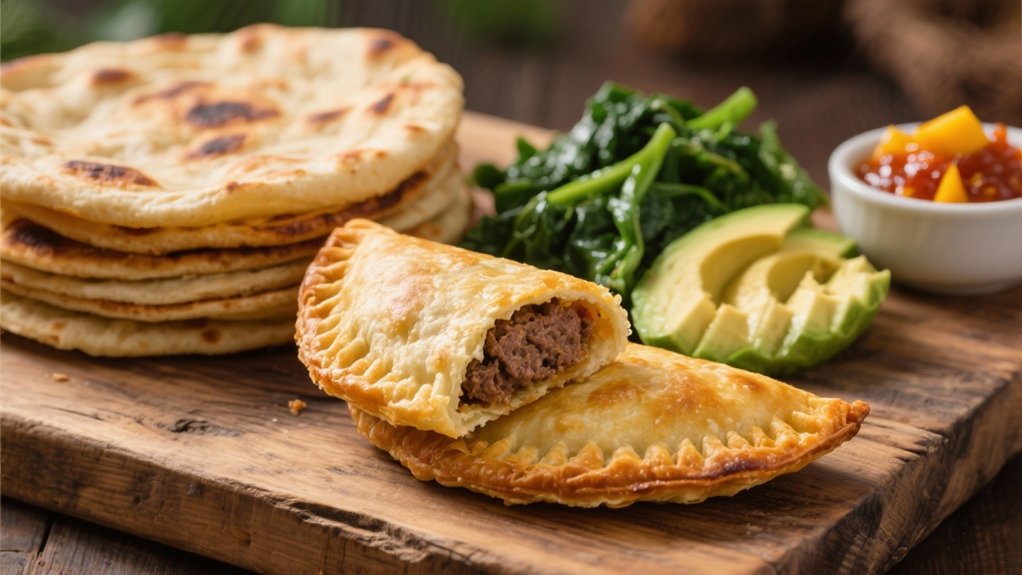authentic jamaican cassava flatbread