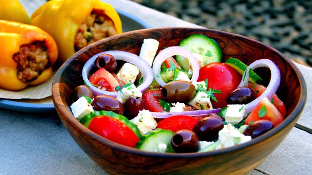 authentic mediterranean salad experience