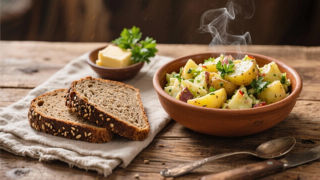 authentic rye bread pairing