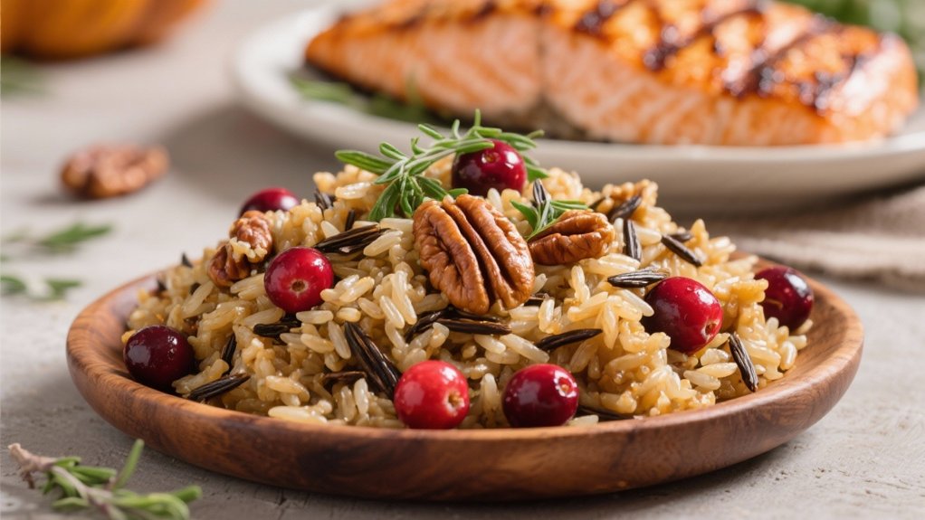autumn wild rice stuffing