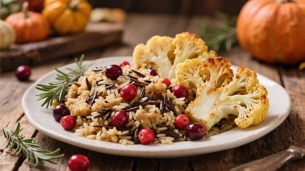 autumnal wild rice stuffing