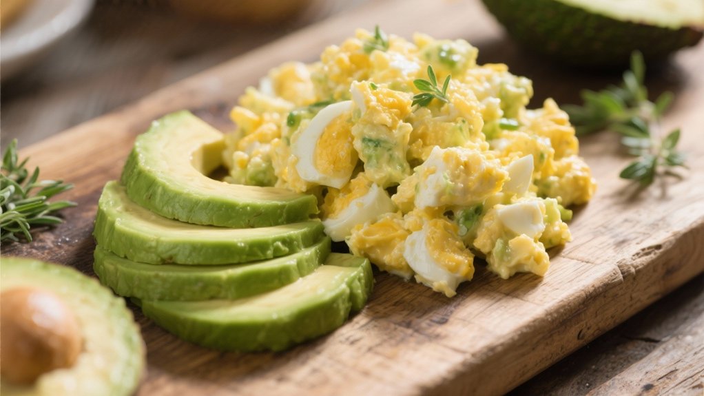 avocado and egg salad