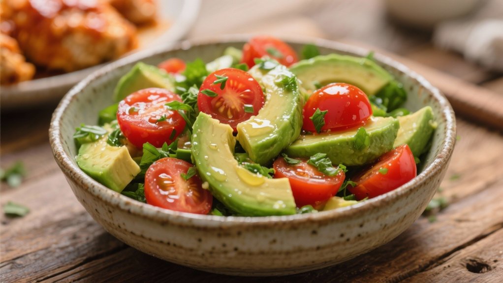 avocado and tomato balance