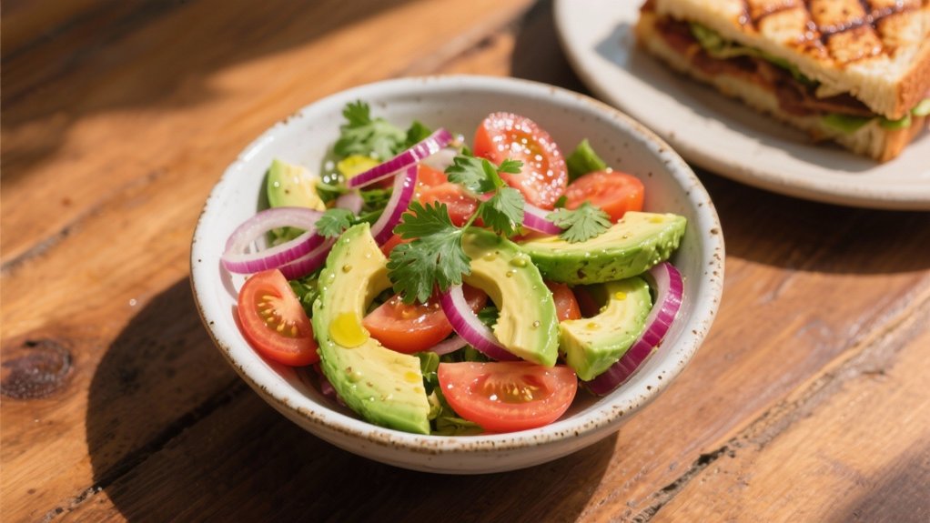 avocado and tomato salad