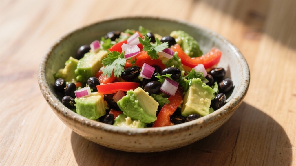 avocado black bean salad