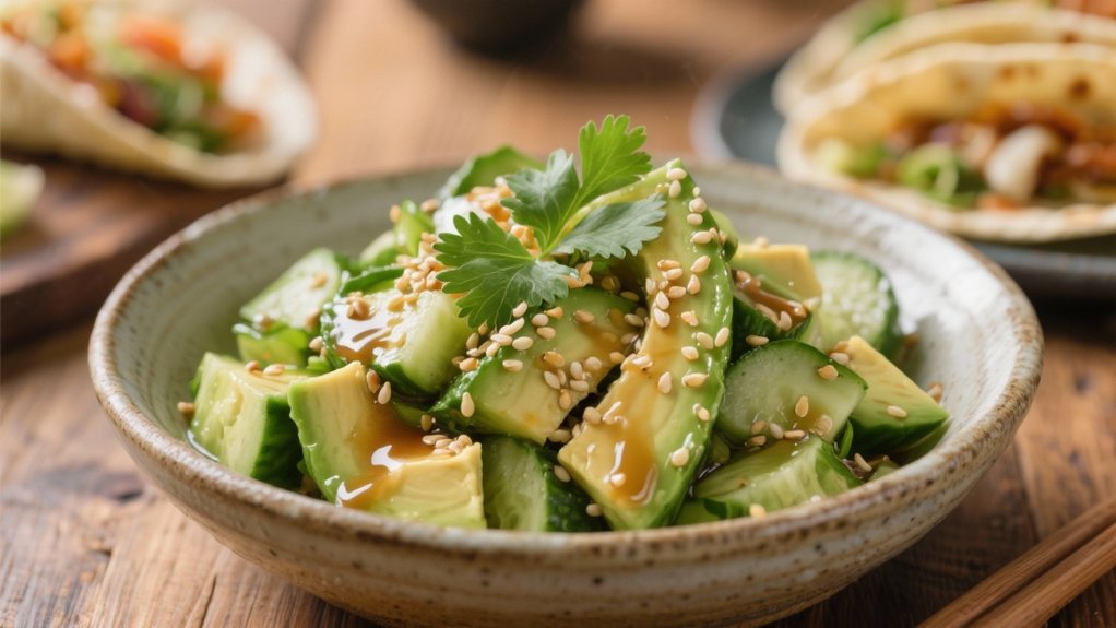 avocado cucumber salad recipe