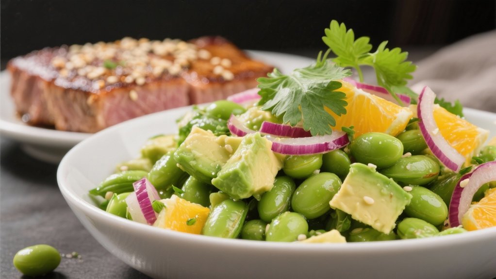 avocado edamame salad delight