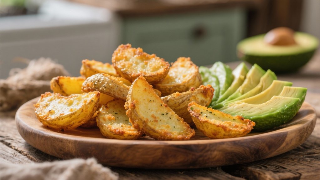 avocado enhances fried potatoes