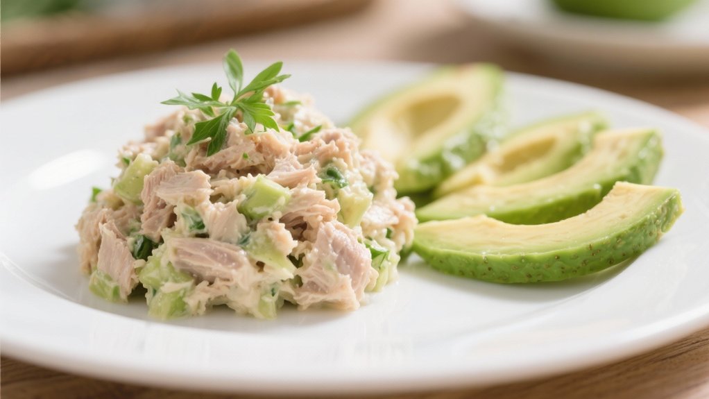 avocado enhances tuna salad