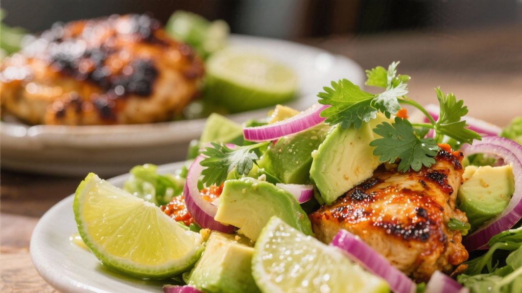 avocado lime salad delight