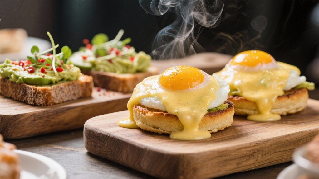 avocado toast complements brunch