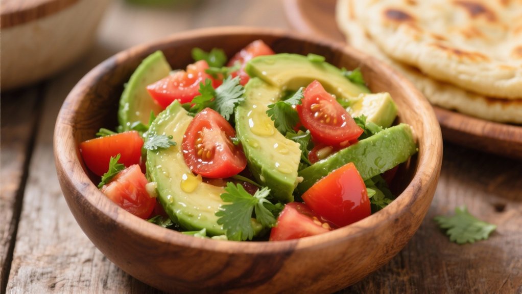 avocado tomato salad variation
