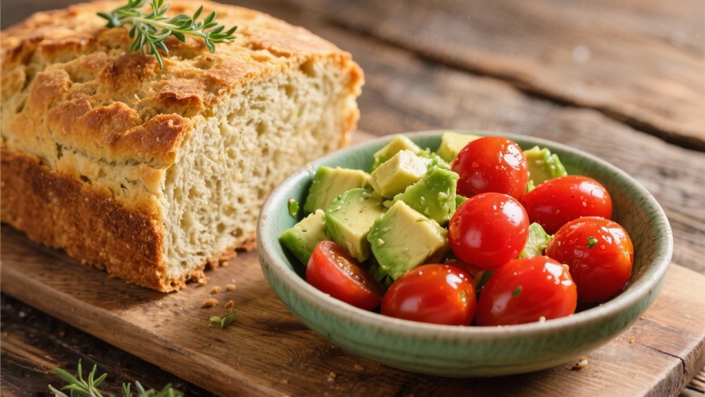 avocado tomato toast delight
