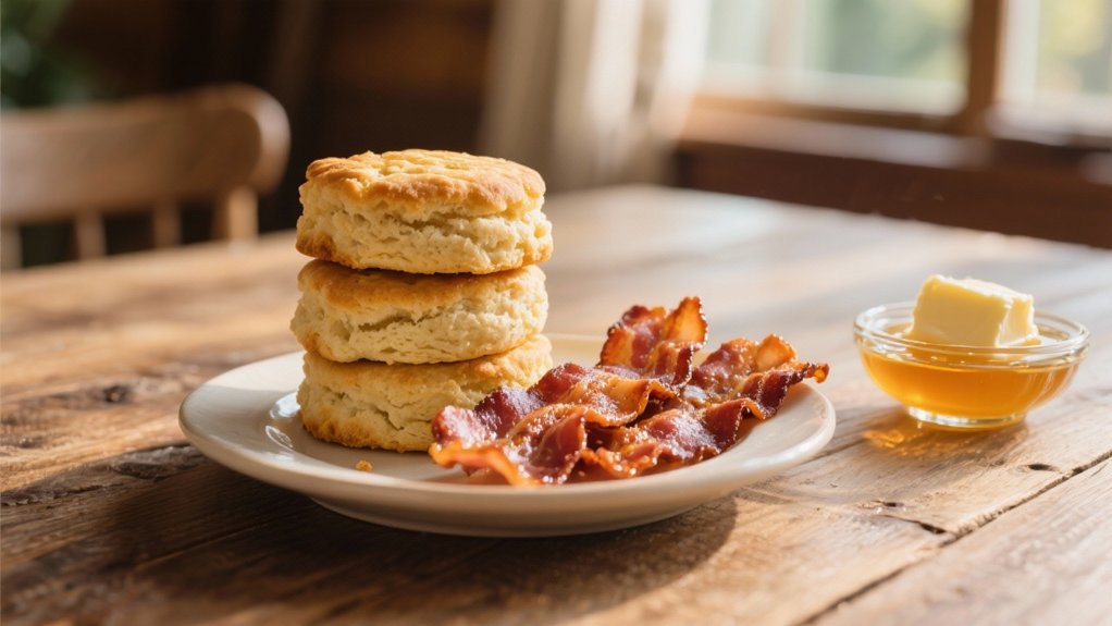 bacon biscuits crispy perfection