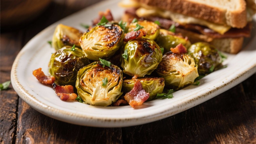 bacon enhances brussels sprouts