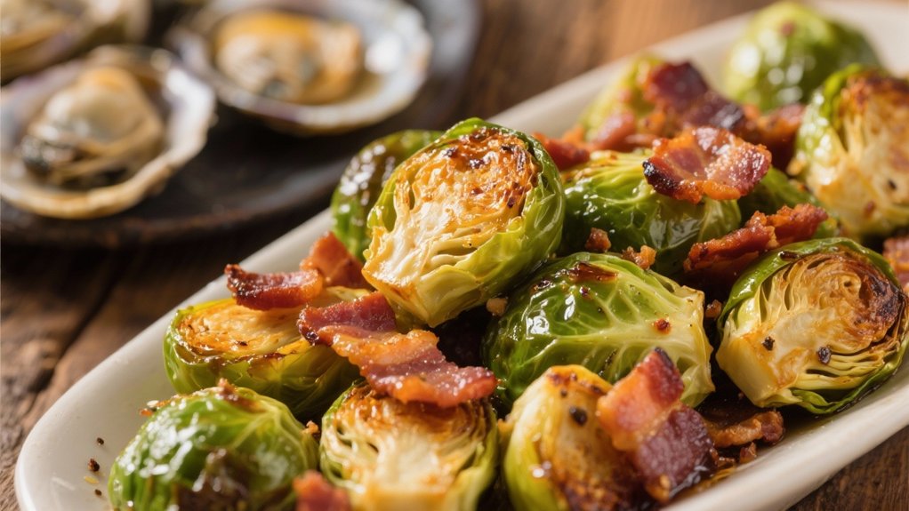 bacon enhances brussels sprouts