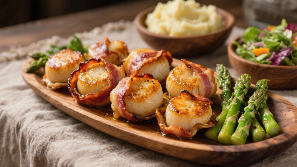 bacon enhances seafood experience