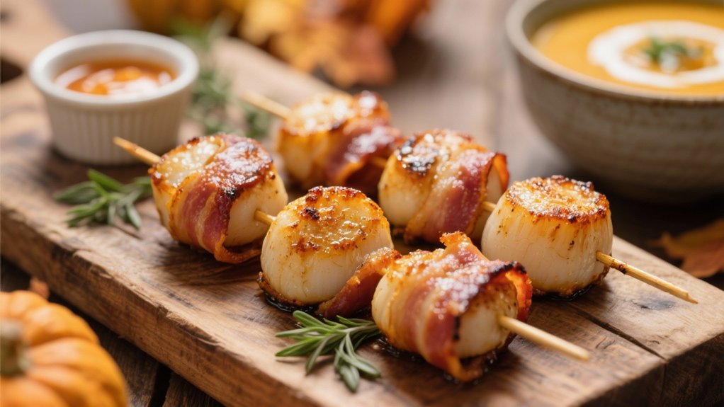 bacon enhances squash soup