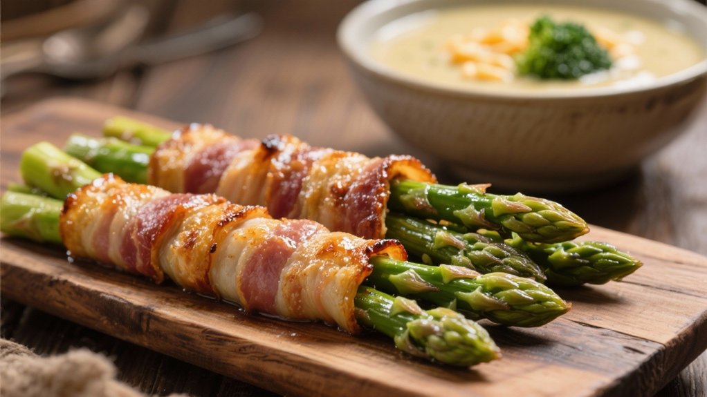 bacon wrapped asparagus delight