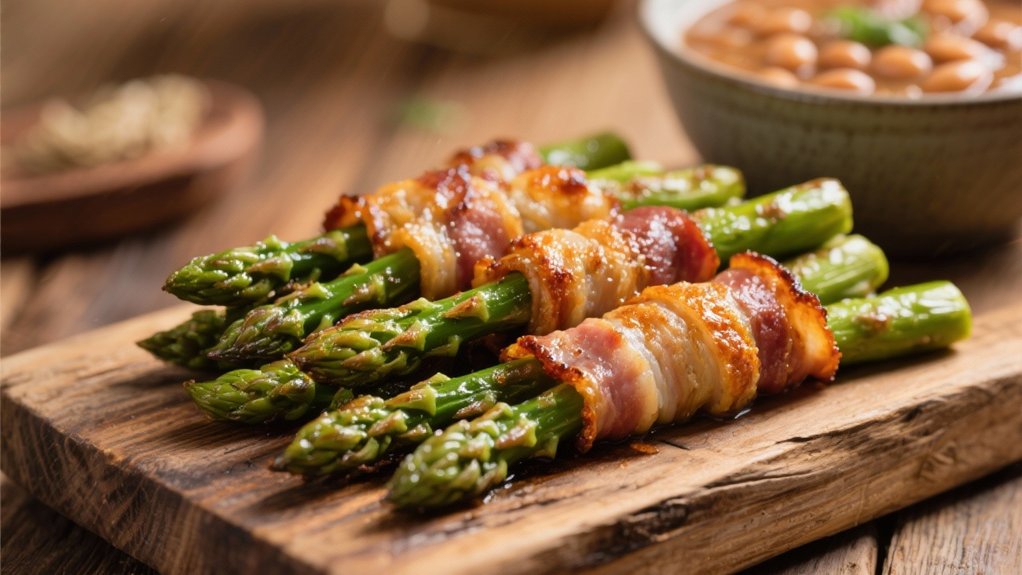 bacon wrapped asparagus delight