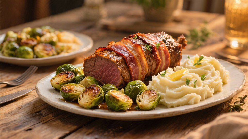 bacon wrapped beef tenderloin delight