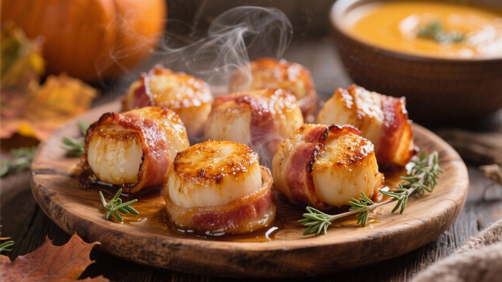 bacon wrapped scallops impress guests