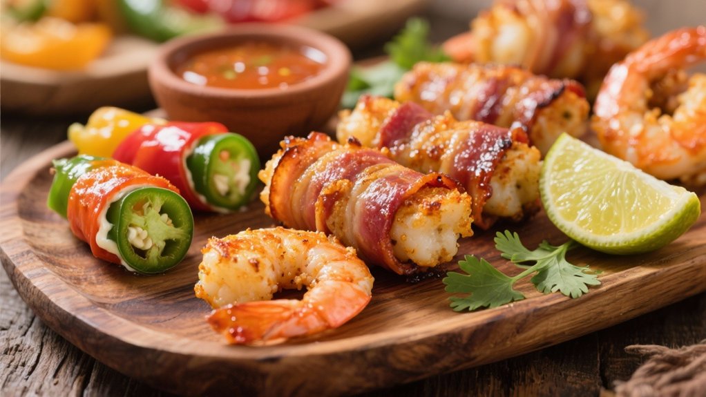 bacon wrapped shrimp appetizer perfection