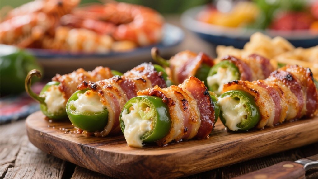 bacon wrapped spicy jalape o poppers